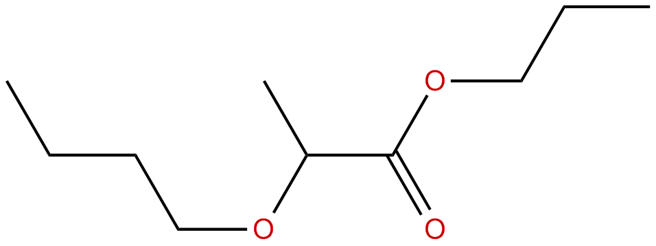 Image of propyl 2-butoxypropanoate