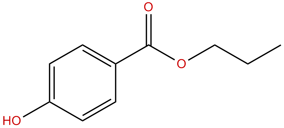 Image of propyl 4-hydroxybenzoate