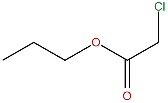 Image of propyl chloroethanoate