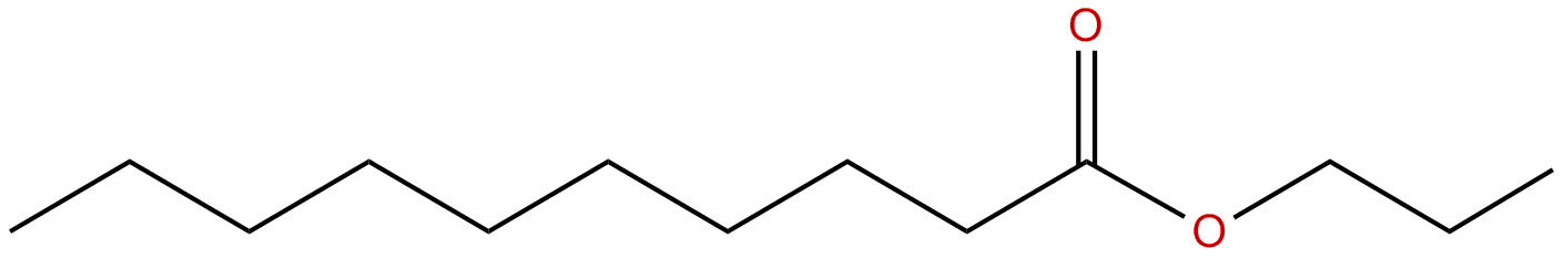 Image of propyl decanoate