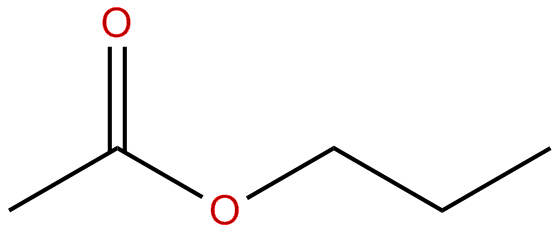 Image of propyl ethanoate