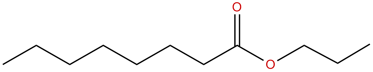 Image of propyl octanoate
