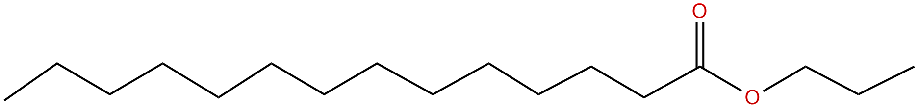 Image of propyl tetradecanoate