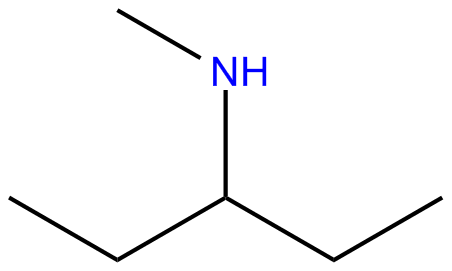 Image of propylamine, 1-ethyl-N-methyl-