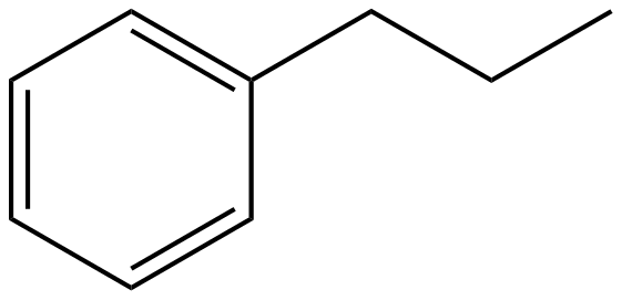 Image of propylbenzene