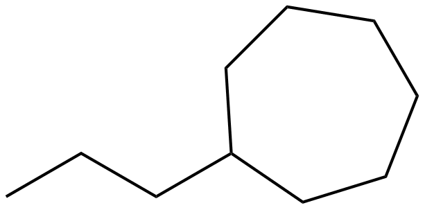 Image of propylcycloheptane