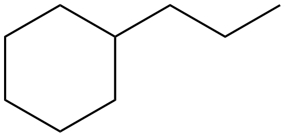 Image of propylcyclohexane