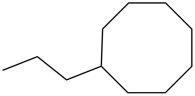 Image of propylcyclooctane