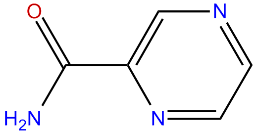 Image of pyrazinecarboxamide
