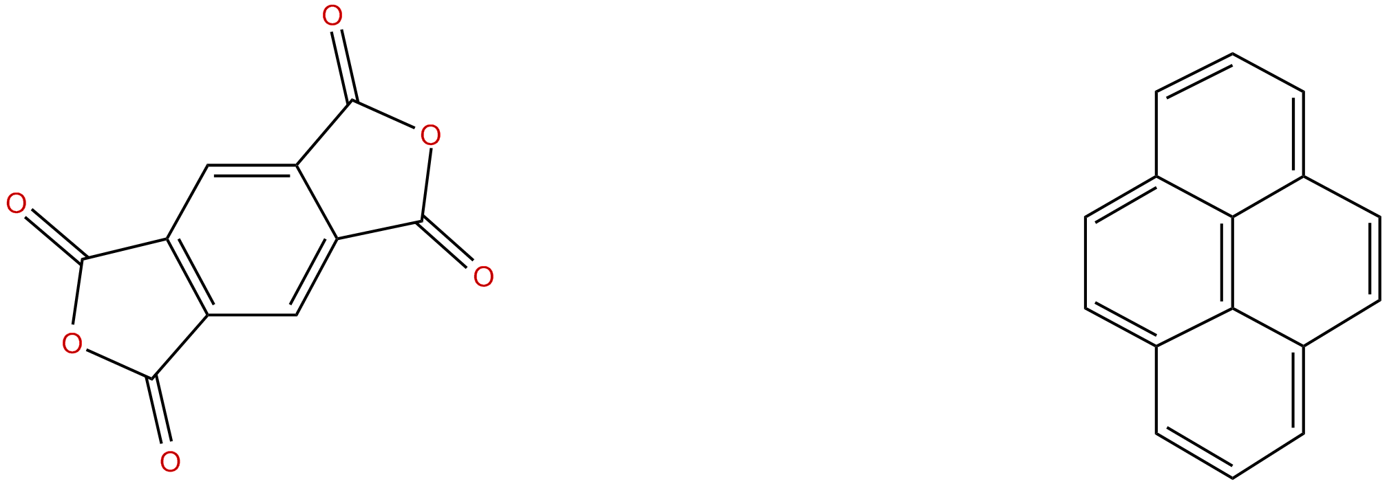 Image of pyrene-pyromellitic dianhidride complex (1:1)
