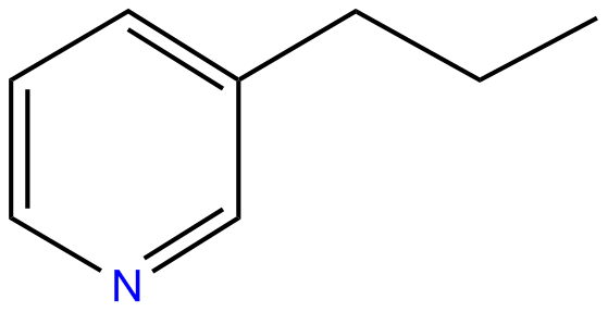 Image of pyridine, 3-propyl-