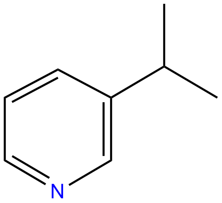 Image of pyridine, 3-(1-methylethyl)-
