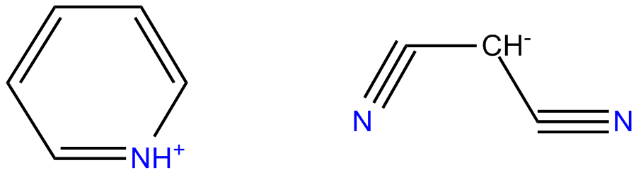 Image of pyridinium dicyanomethanide