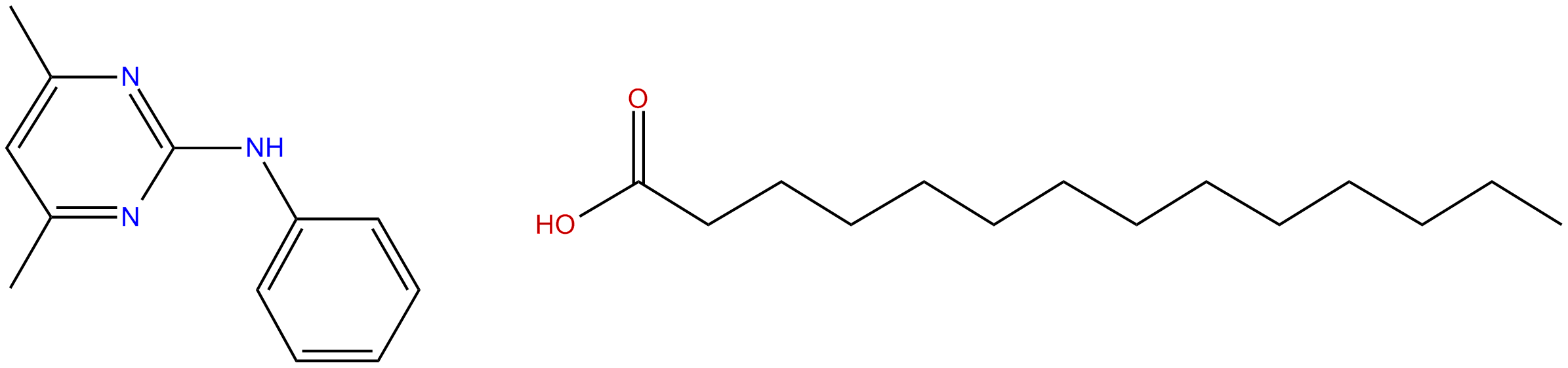 Image of pyrimethanil myristic salt