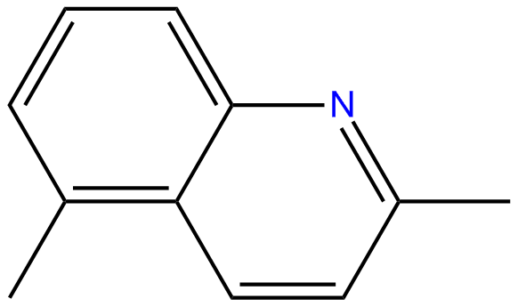 Image of quinoline, 2,5-dimethyl-