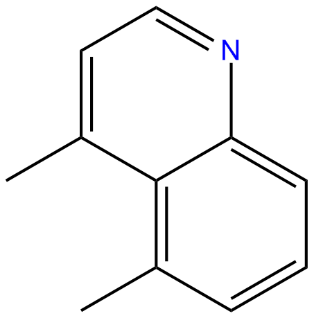 Image of quinoline, 4,5-dimethyl-