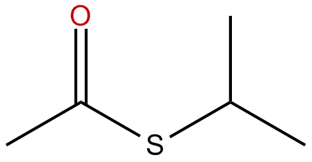 Image of S-isopropyl ethanethioate