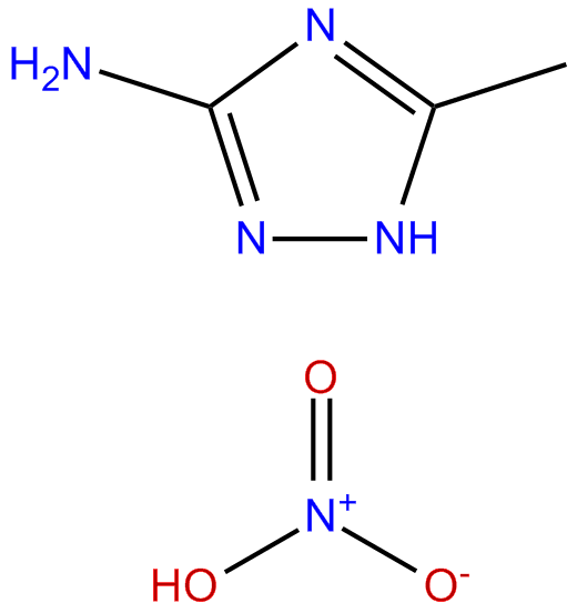 Image of s-triazole, 3-amino-5-methyl-, nitrate