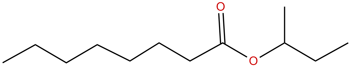 Image of sec-butyl octanoate
