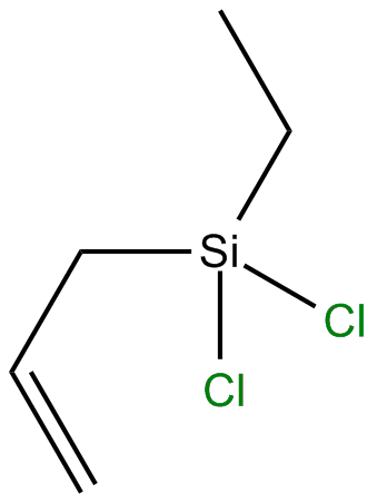 Image of silane, allyldichloroethyl-