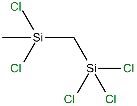 Image of silane, dichloromethyl[(trichlorosilyl)methyl]-