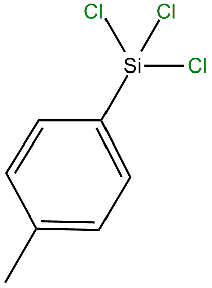 Image of silane, trichloro(4-methylphenyl)-