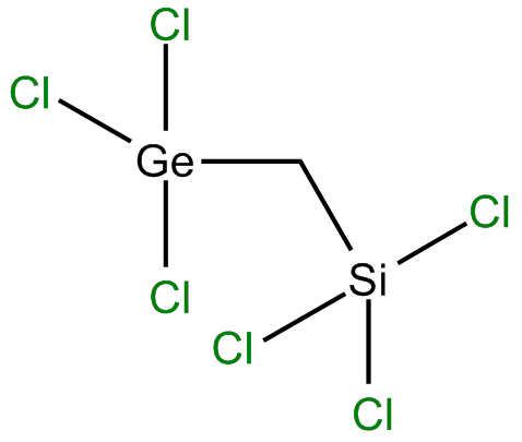 Image of silane, trichloro[(trichlorogermyl)methyl]-