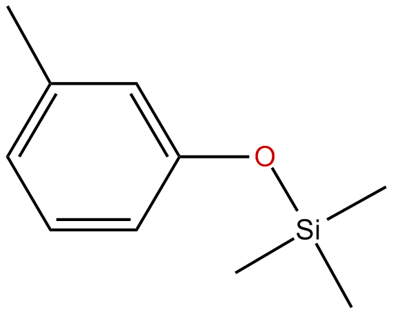 Image of silane, trimethyl(3-methylphenoxy)-