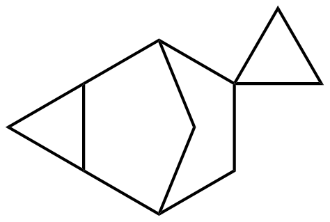 Image of spiro(cyclopropane-1,6'0tricyclo[3.2.02,4]octane)