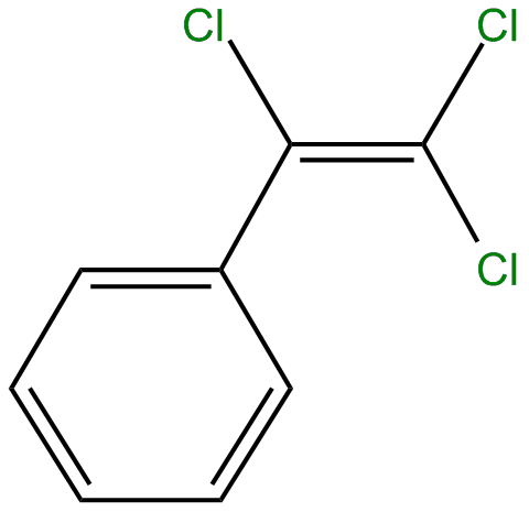 Image of styrene, .alpha.,.beta.,.beta.-trichloro-