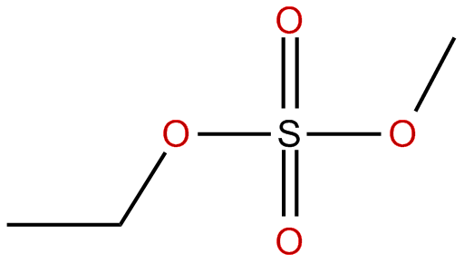 Image of sulfuric acid, ethyl methyl ester