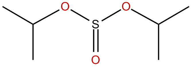 Image of sulfurous acid, bis(1-methylethyl) ester