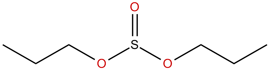 Image of sulfurous acid, dipropyl ester