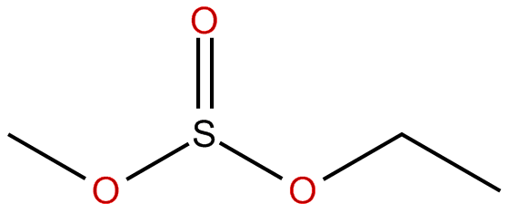 Image of sulfurous acid, ethyl methyl ester