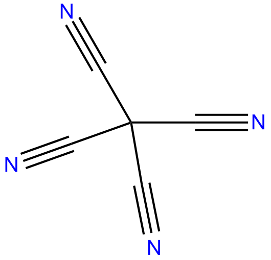 Image of tetracyanomethane