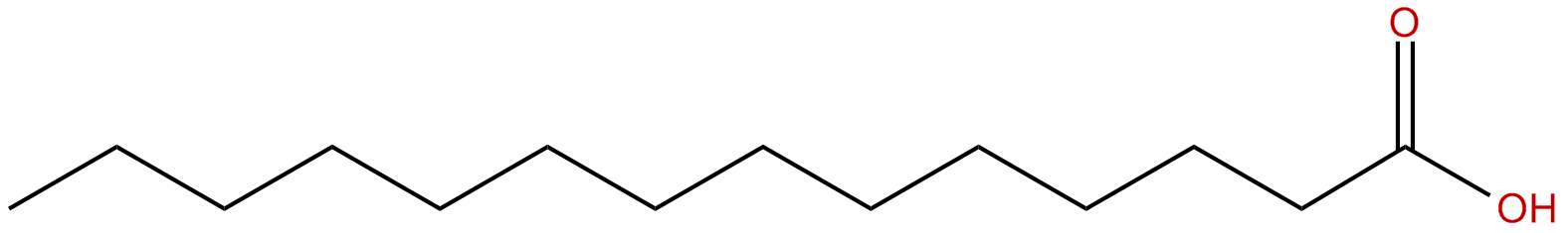 Image of tetradecanoic acid
