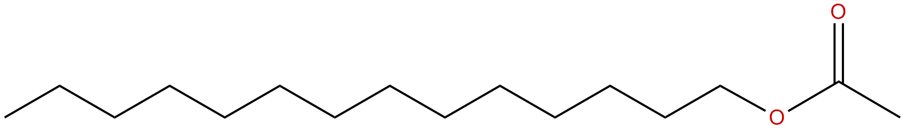Image of tetradecyl ethanoate