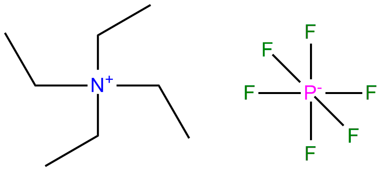 Image of tetraethylammonium hexafluorophosphate