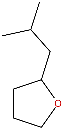 Image of tetrahydro-2-(2-methylpropyl)furan