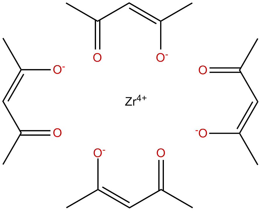 Image of tetrakis(2,4-pentanedionato-O,O')zirconium