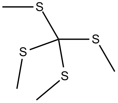 Image of tetrakis(methylthio)methane