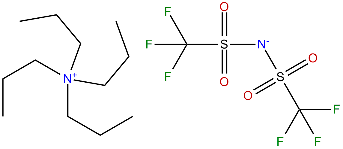 Image of tetrapropylammonium bis[(trifluoromethyl)sulfonyl]imide