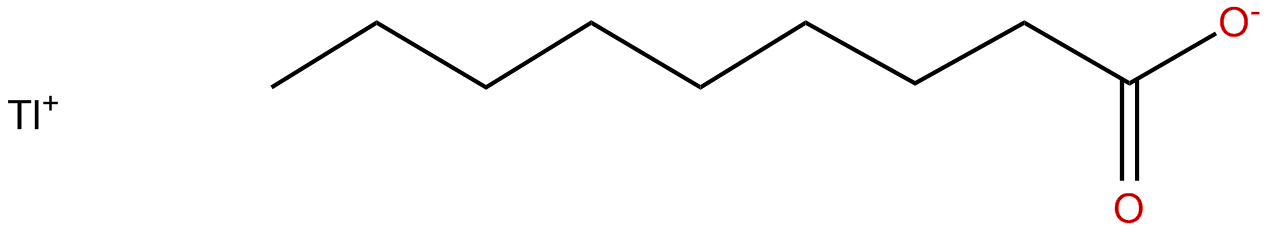 Image of thallium(I) nonanoate