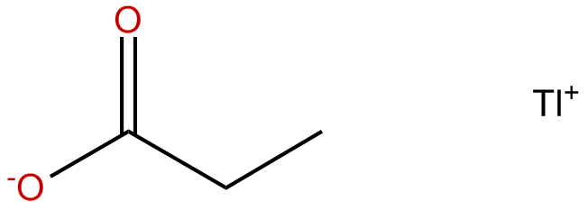 Image of thallium(I) propanoate