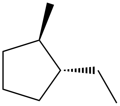 Image of trans-1-ethyl-2-methylcyclopentane
