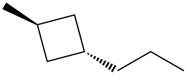 Image of trans-1-methyl-3-propylcyclobutane