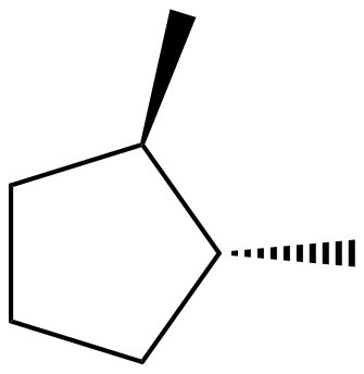 Image of trans-1,2-dimethylcyclopentane
