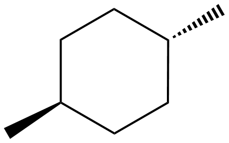 Image of trans-1,4-dimethylcyclohexane