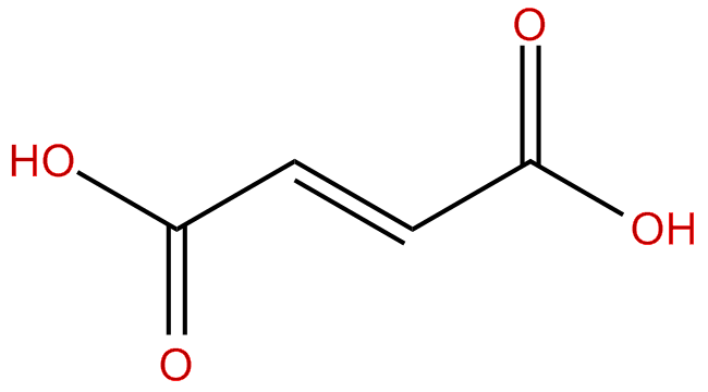 Image of trans-2-butenedioic acid