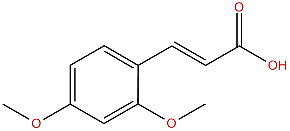 Image of trans-2,4-dimethoxycinnamic acid